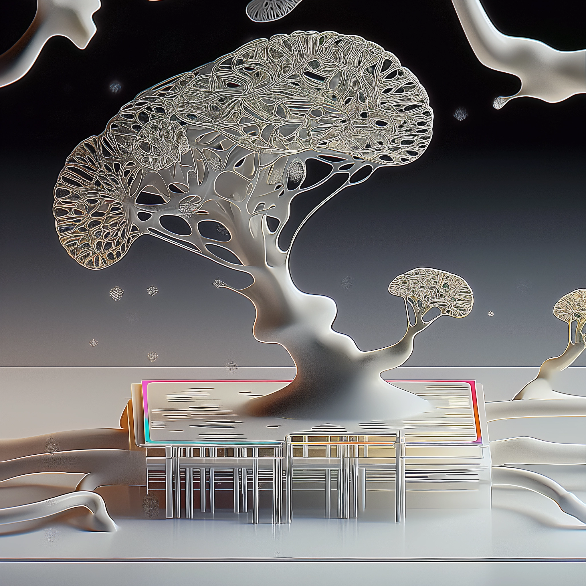 digital product mycelium organic computer tree